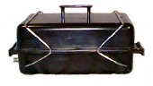 Char Broil portable propane grill folded
